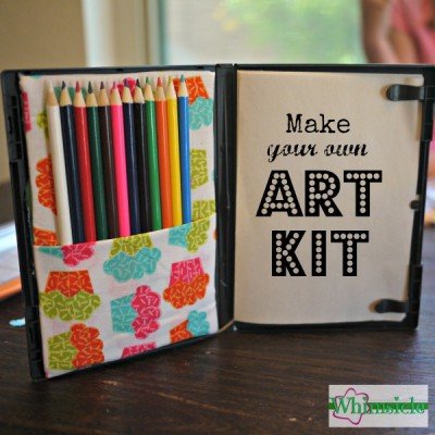 Create a Travel Art Kit to Keep Kids Busy on the Road