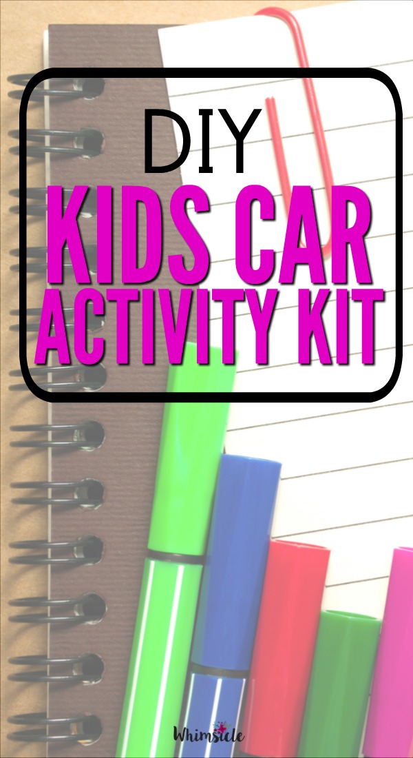 Kids Coloring Art Kit for Airplane, Car Ride, Road Trip, Travel