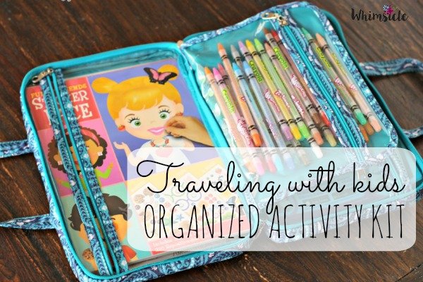 Make a Travel Art Kit to Survive Your Next Plane Trip With Kids
