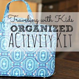 Kid's Travel Art Kit  Keep Kid's Busy on Trip