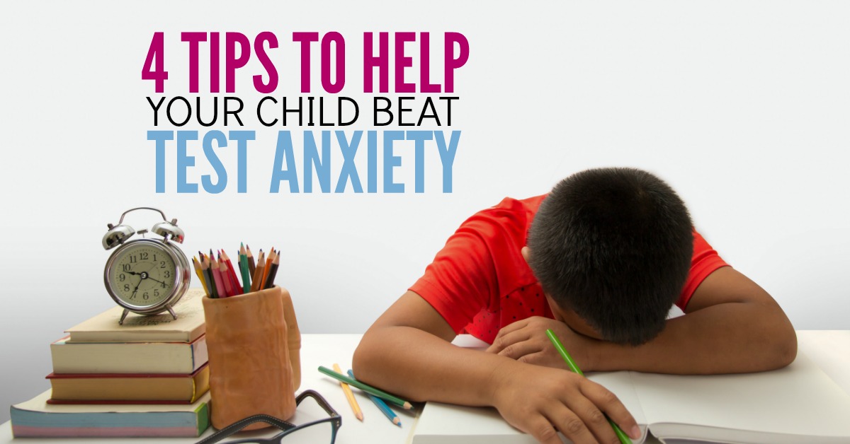 4 Tips To Help Your Kid Conquer Test Anxiety - No Guilt Mom