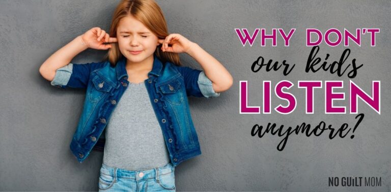 Why Don’t Our Kids Listen Anymore?