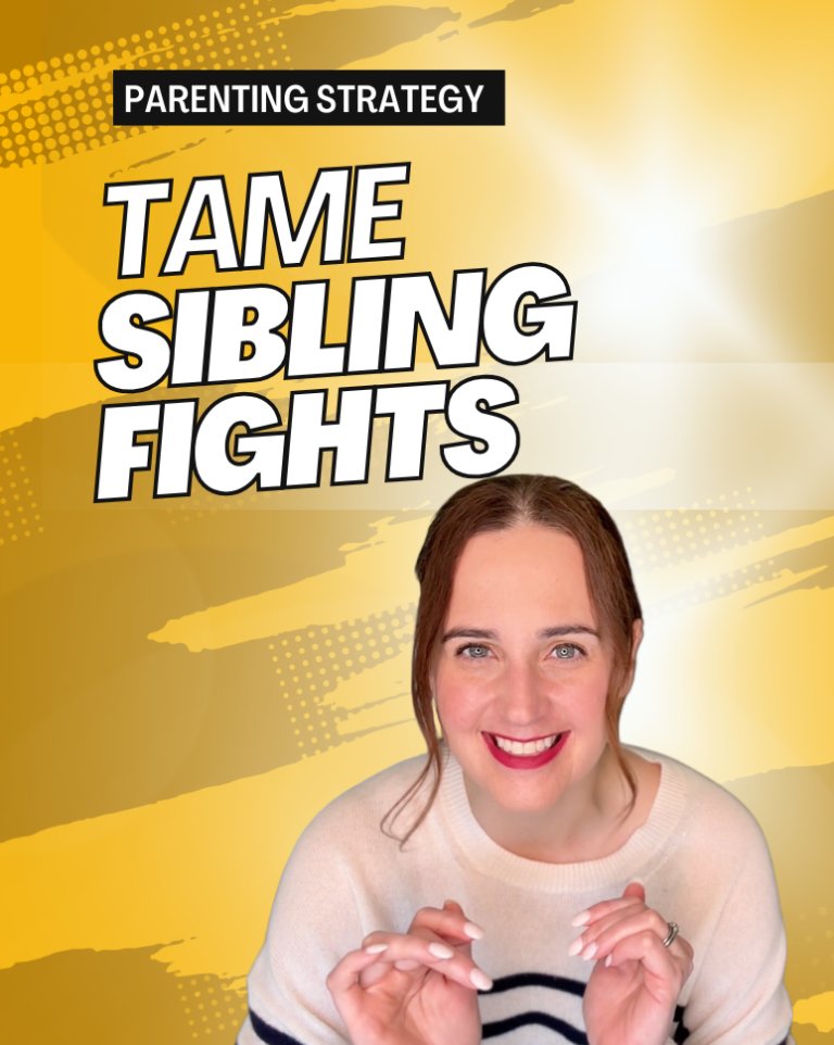 Handling Sibling Fights – A Game-Changing Strategy for Parents